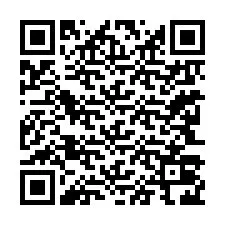 QR Code pour le numéro de téléphone +61243026969