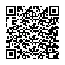 Código QR para número de teléfono +61280200877