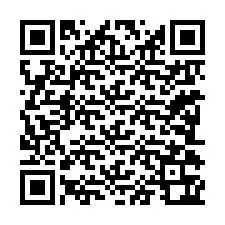 QR kód a telefonszámhoz +61280362139