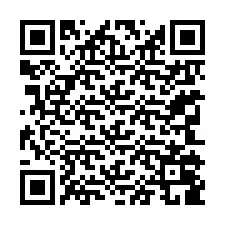 Codice QR per il numero di telefono +61341089913