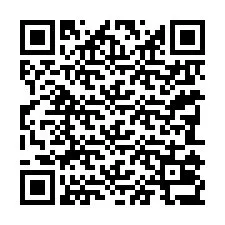 QR Code สำหรับหมายเลขโทรศัพท์ +61381037018