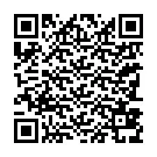 QR-code voor telefoonnummer +61383839594