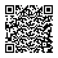 Código QR para número de teléfono +61384004221