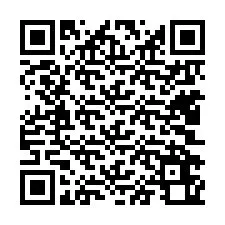 QR-код для номера телефона +61402660636