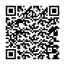 QR kód a telefonszámhoz +61403004361