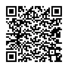 Codice QR per il numero di telefono +61403344695