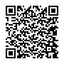 Codice QR per il numero di telefono +61404089064