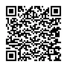 Codice QR per il numero di telefono +61407224184