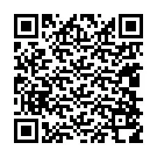 QR Code pour le numéro de téléphone +61408518670