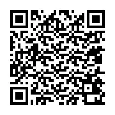 Código QR para número de teléfono +61415420548