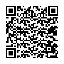 Código QR para número de teléfono +61421473537