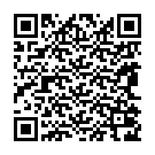 Codice QR per il numero di telefono +61861026260