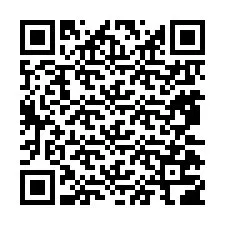 Código QR para número de teléfono +61870706172