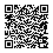 Código QR para número de teléfono +61893020915