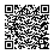 QR код за телефонен номер +62217262991