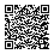 QR-code voor telefoonnummer +62217262994