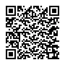 Código QR para número de telefone +62217262995