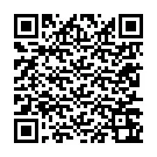 QR kód a telefonszámhoz +62217262996