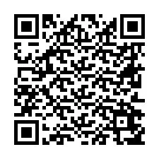 Codice QR per il numero di telefono +66612657618