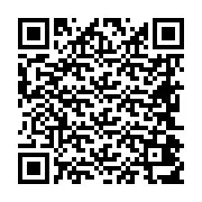 Codice QR per il numero di telefono +66640417076