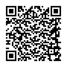 QR-код для номера телефона +66649174831