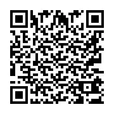 Codice QR per il numero di telefono +6673143218