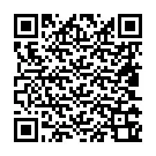 Codice QR per il numero di telefono +66801360068