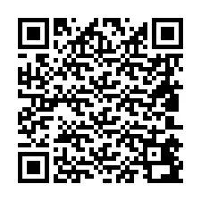 QR Code pour le numéro de téléphone +66801492018