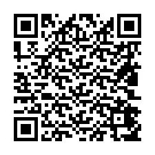 QR Code pour le numéro de téléphone +66802457929