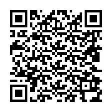 QR kód a telefonszámhoz +66822934182