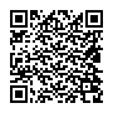 Codice QR per il numero di telefono +66824028479
