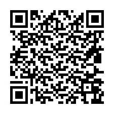 QR-code voor telefoonnummer +66827066301