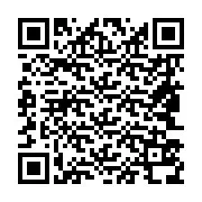 Codice QR per il numero di telefono +66843538239