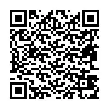 Codice QR per il numero di telefono +66863435817