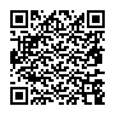 QR Code pour le numéro de téléphone +66877548002