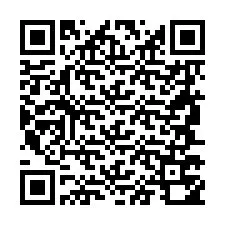 Codice QR per il numero di telefono +66947750274