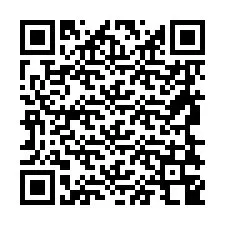 Código QR para número de teléfono +66968348011