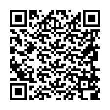 Codice QR per il numero di telefono +66968508419