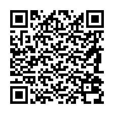 Código QR para número de telefone +66980038901