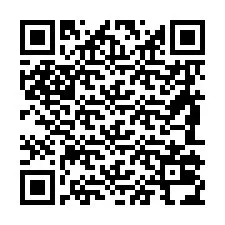 QR Code สำหรับหมายเลขโทรศัพท์ +66981034901