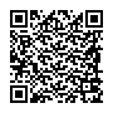 QR Code pour le numéro de téléphone +66989025876