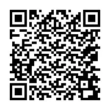 QR-code voor telefoonnummer +67075692579