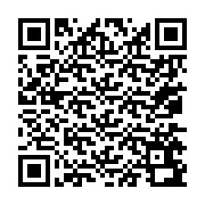 QR kód a telefonszámhoz +67075692649