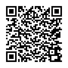 Codice QR per il numero di telefono +67075692899