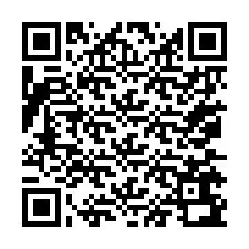 Codice QR per il numero di telefono +67075692939