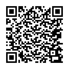 Código QR para número de teléfono +67075693177