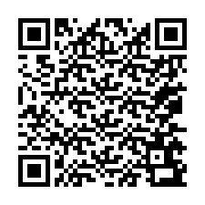 Código QR para número de teléfono +67075693579