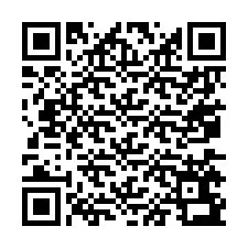 Código QR para número de teléfono +67075693606