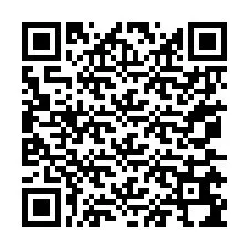 Código QR para número de teléfono +67075694030