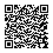 Código QR para número de teléfono +67075694031